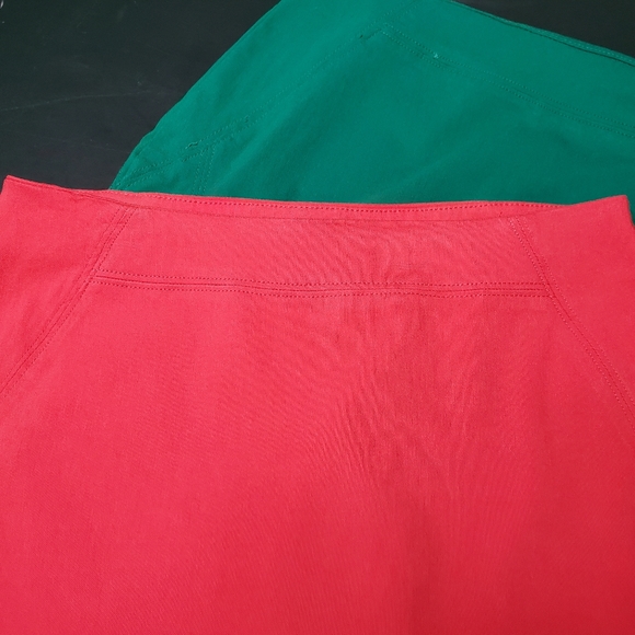 Ricki's Sze XS Skirts Green and Peach EUC - Picture 7 of 12
